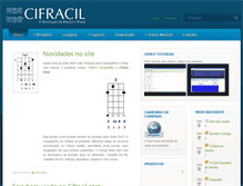 Tablet Screenshot of cifracil.com